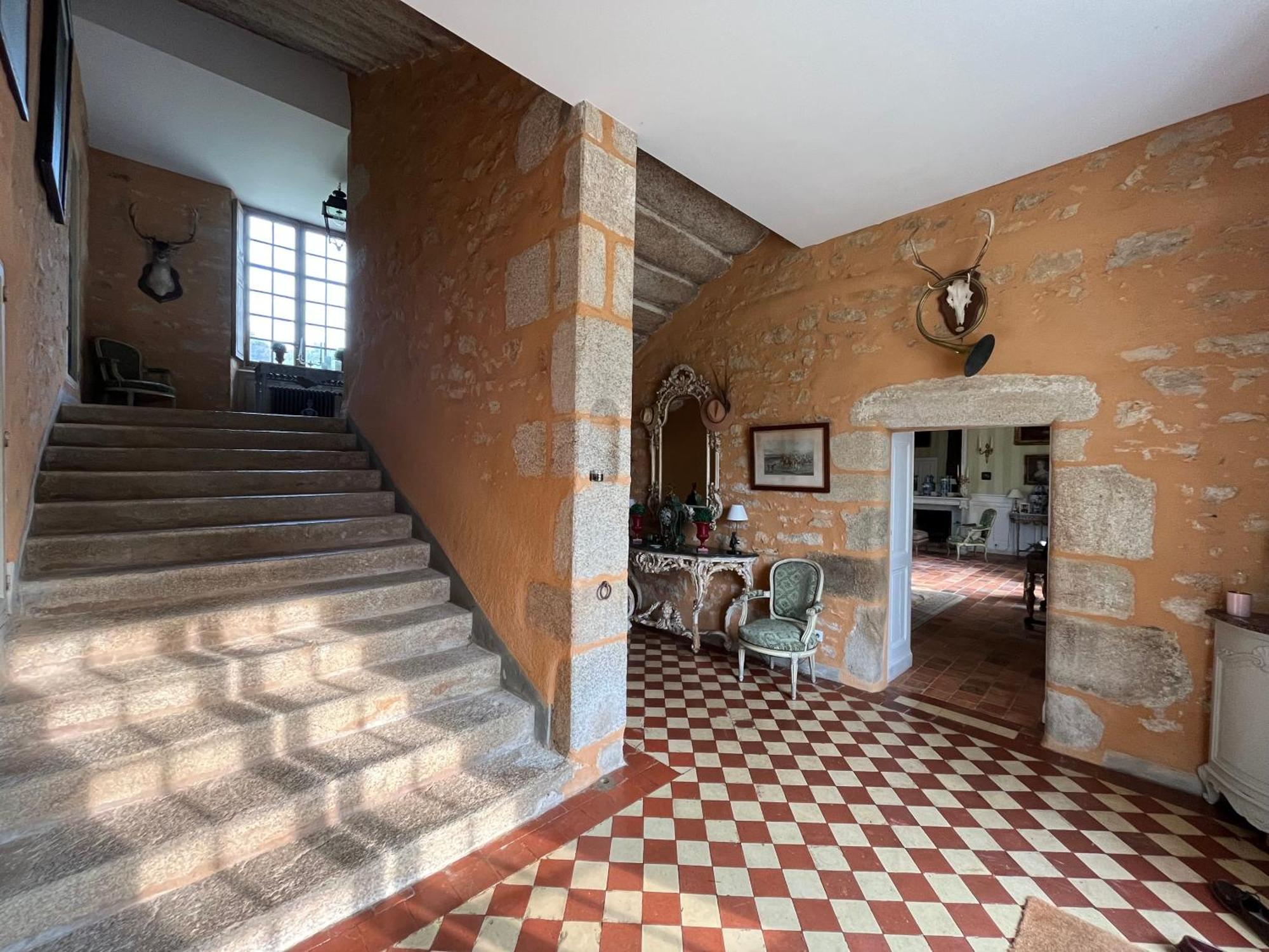 Chateau De Cadouzan Saint-Dolay エクステリア 写真